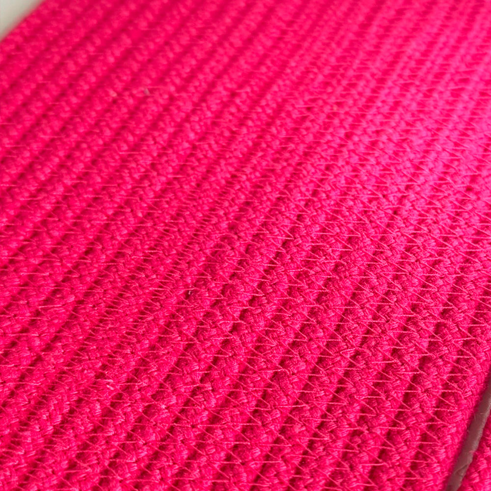 Cotton Cord 5mm, 50 meters. FUCHSIE color