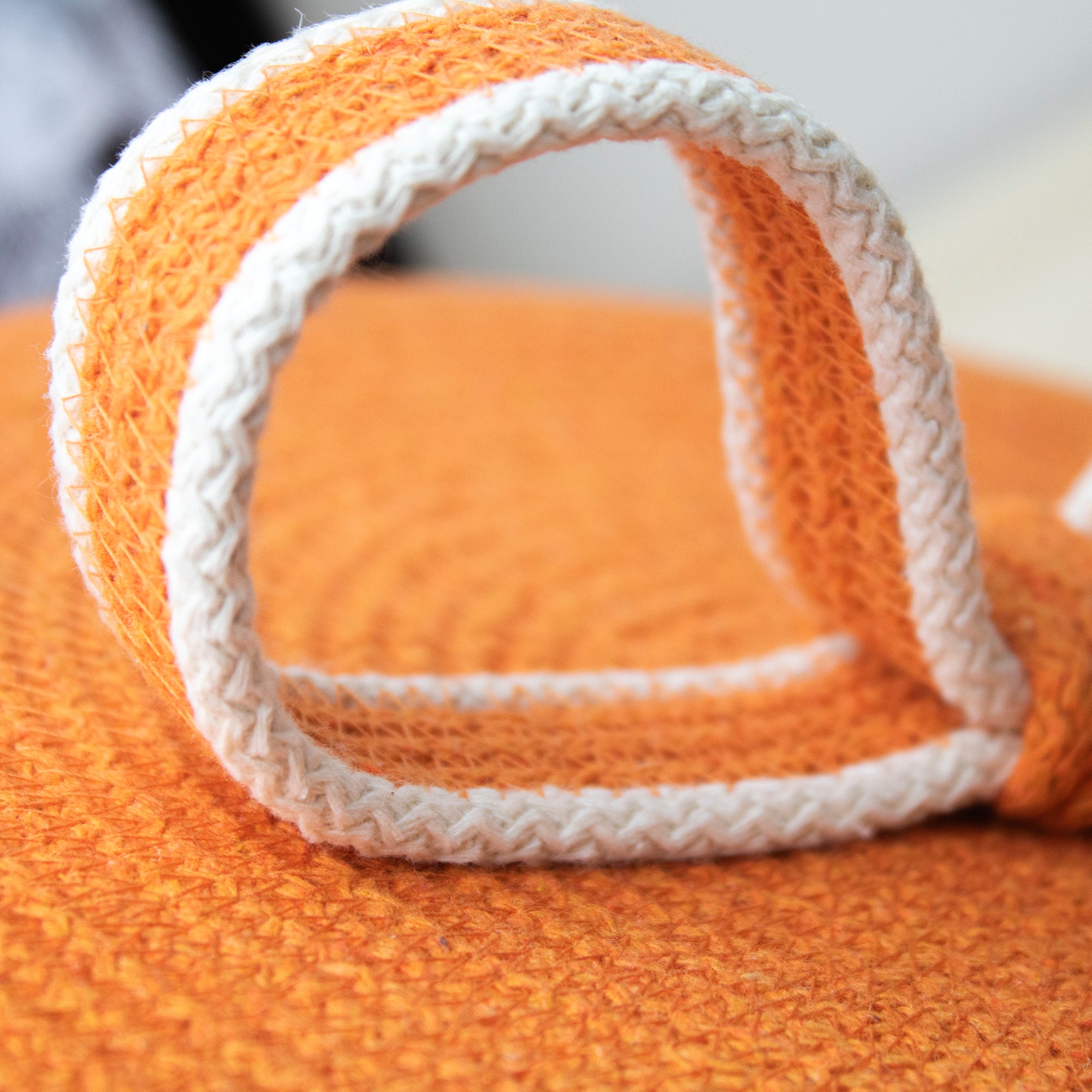 Basket With Lid Orange