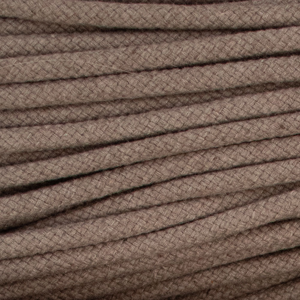 Cotton Cord 5mm, 50 meters. LATTE color