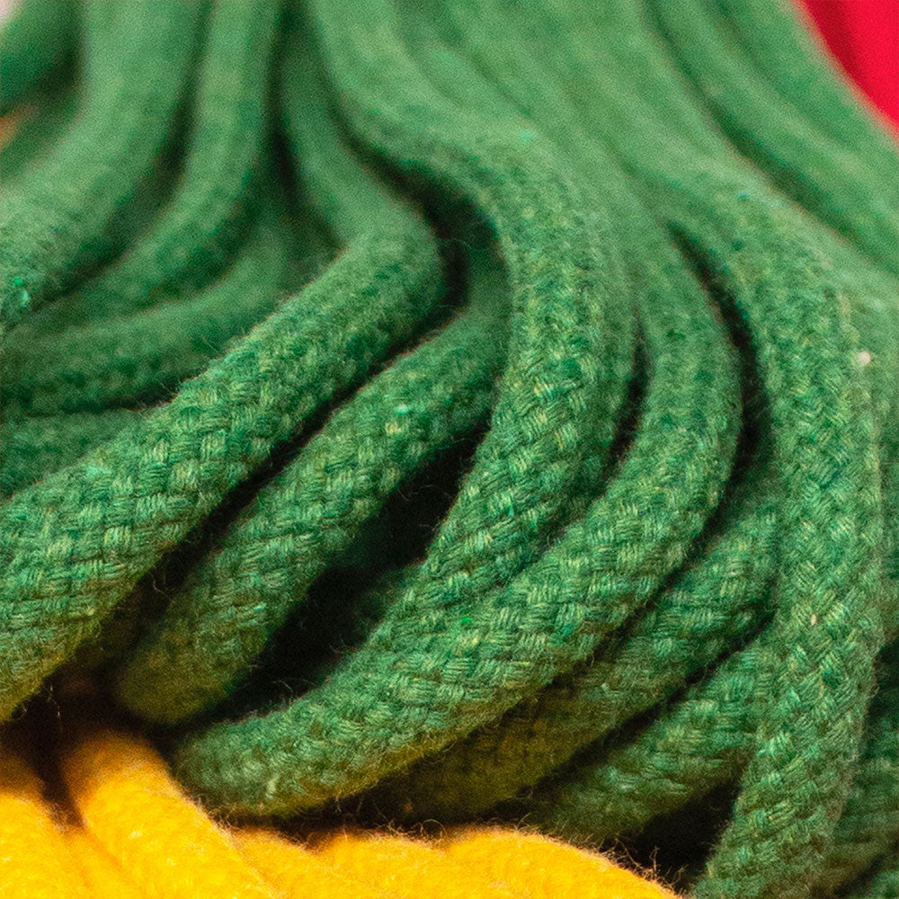 Cotton Cord 5mm, 50 meters. GREEN color